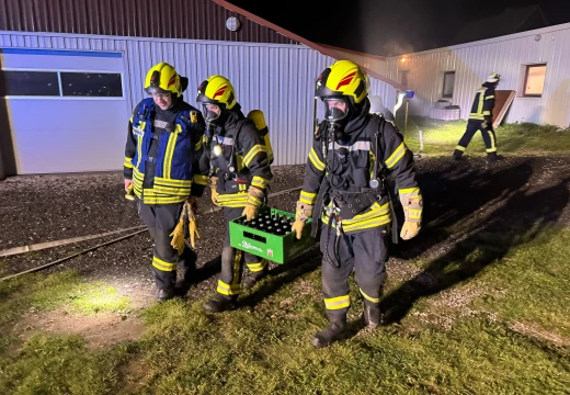 Übungsdienst mit der Bezirks-Atemschutzgruppe – Bild 14