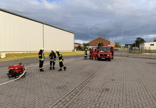Gemeinsame Übung mit der Feuerwehr Böel bei Hans Natur – Bild 33