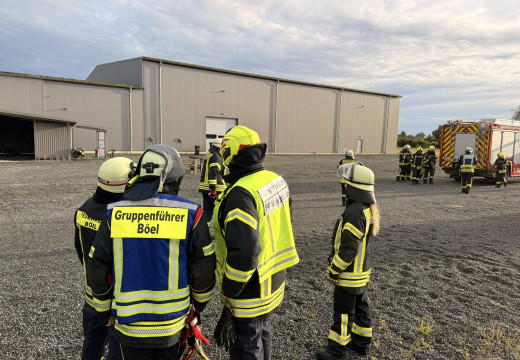 Gemeinsame Übung mit der Feuerwehr Böel bei Hans Natur – Bild 47